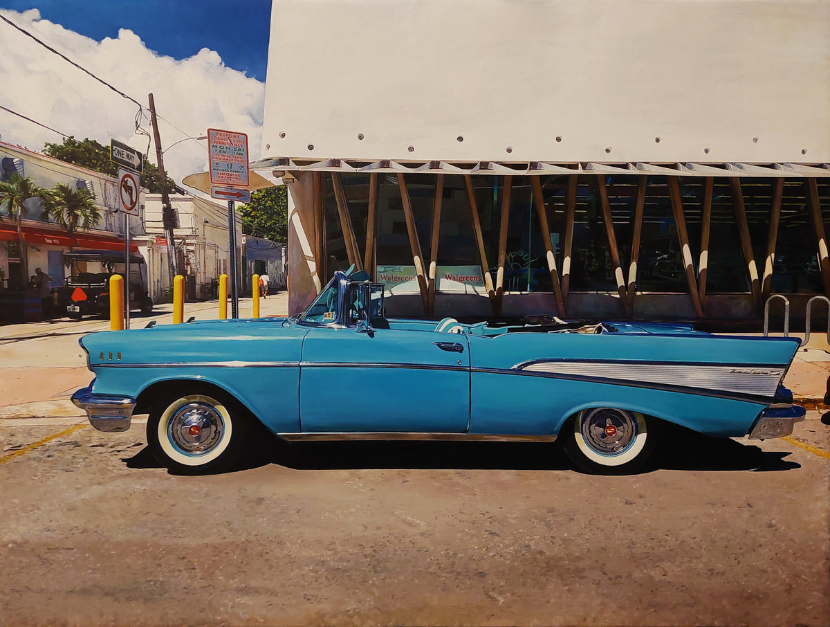 1957 Chevrolet Bel Air South Beach Miami