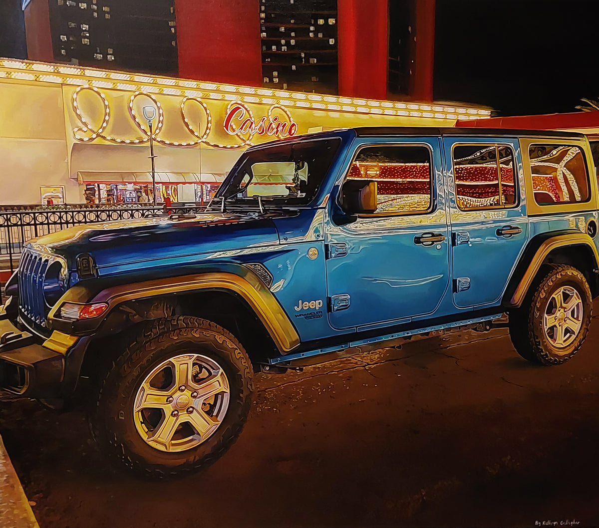 Jeep at Circus Circus